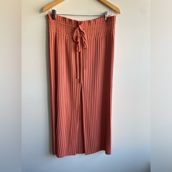NWT A.L.C.|| Pink/Orange Midi Skirt, Size 8 - Picture 6 of 7